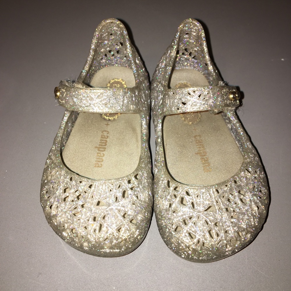 Mini Melissa Silver Zig Zag